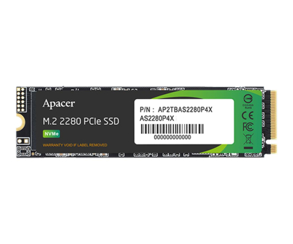 Dysk SSD Apacer 2TB M.2 PCIe NVMe AS2280P4X